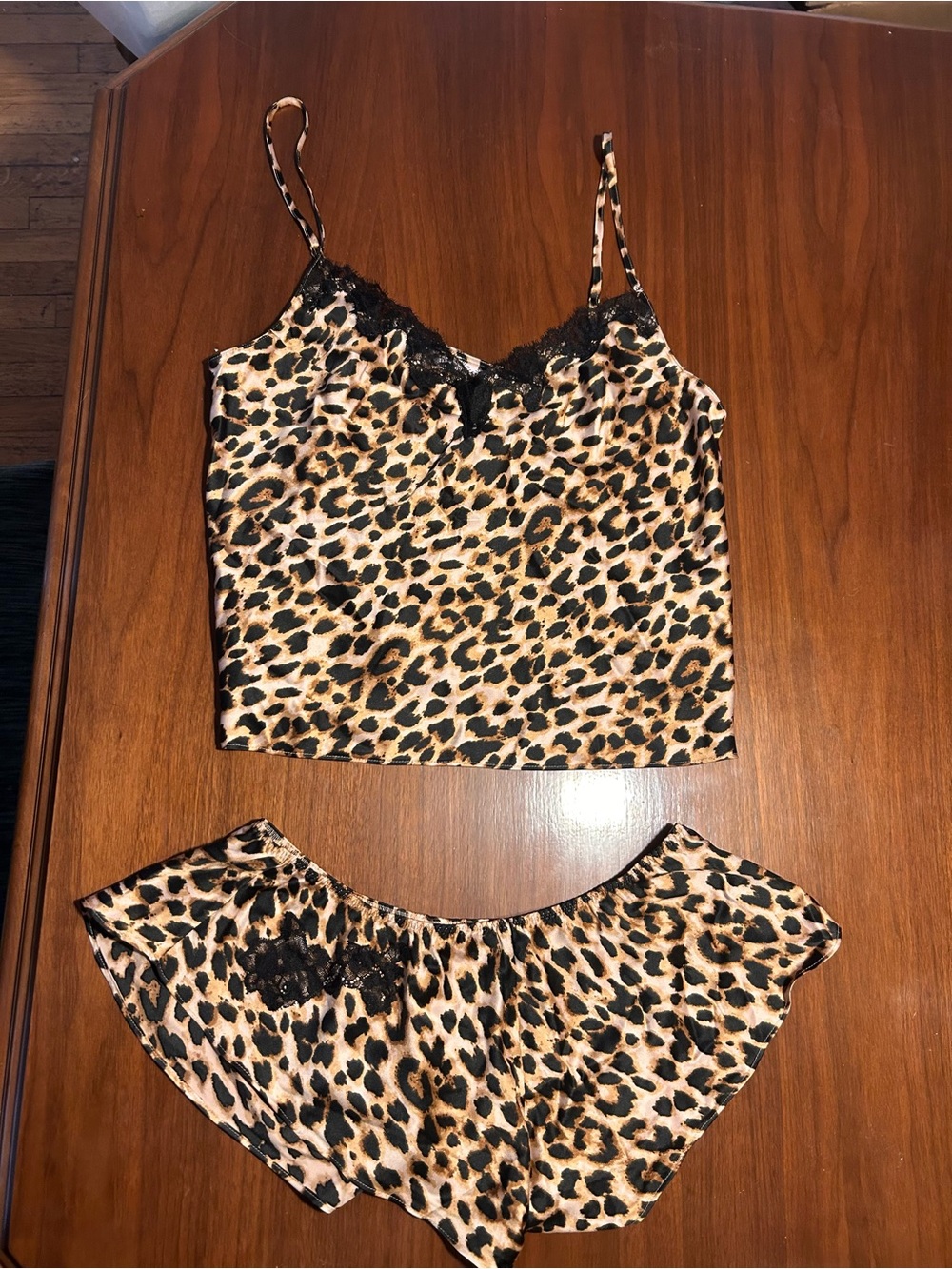 Brand new VS cheetah pj set!